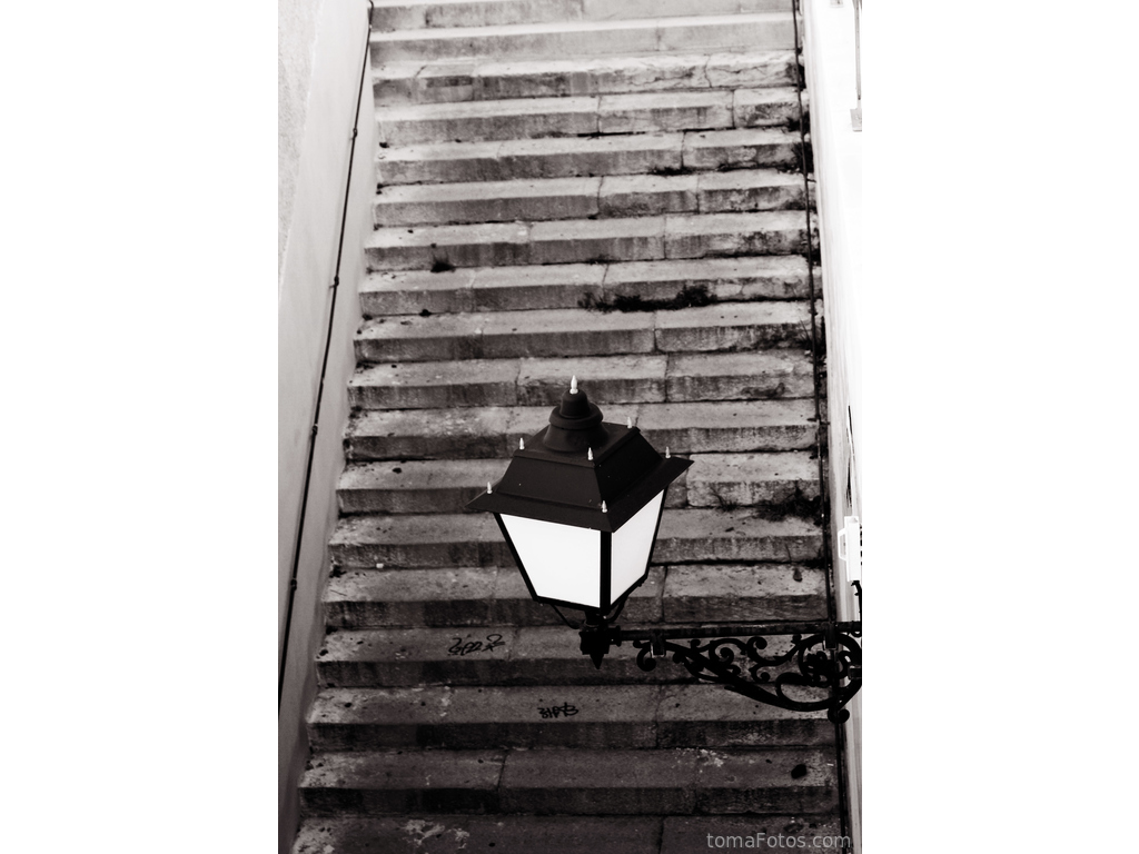 Escaleras en picado