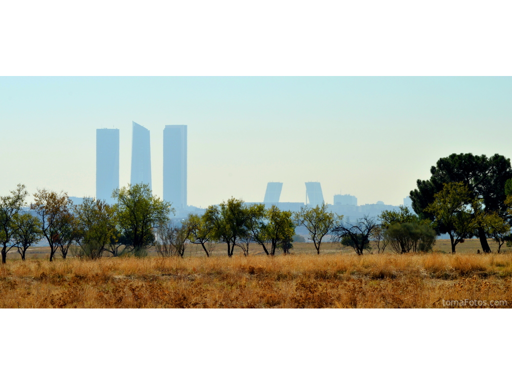 Madrid Skyline