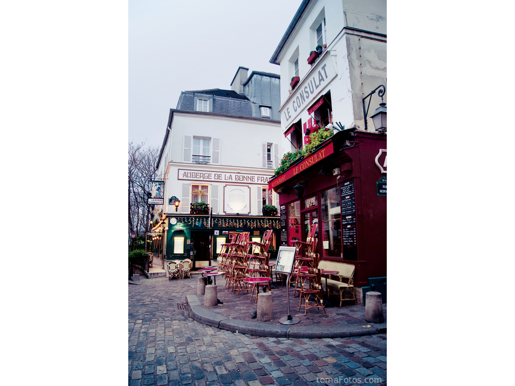 Subiendo por Montmartre